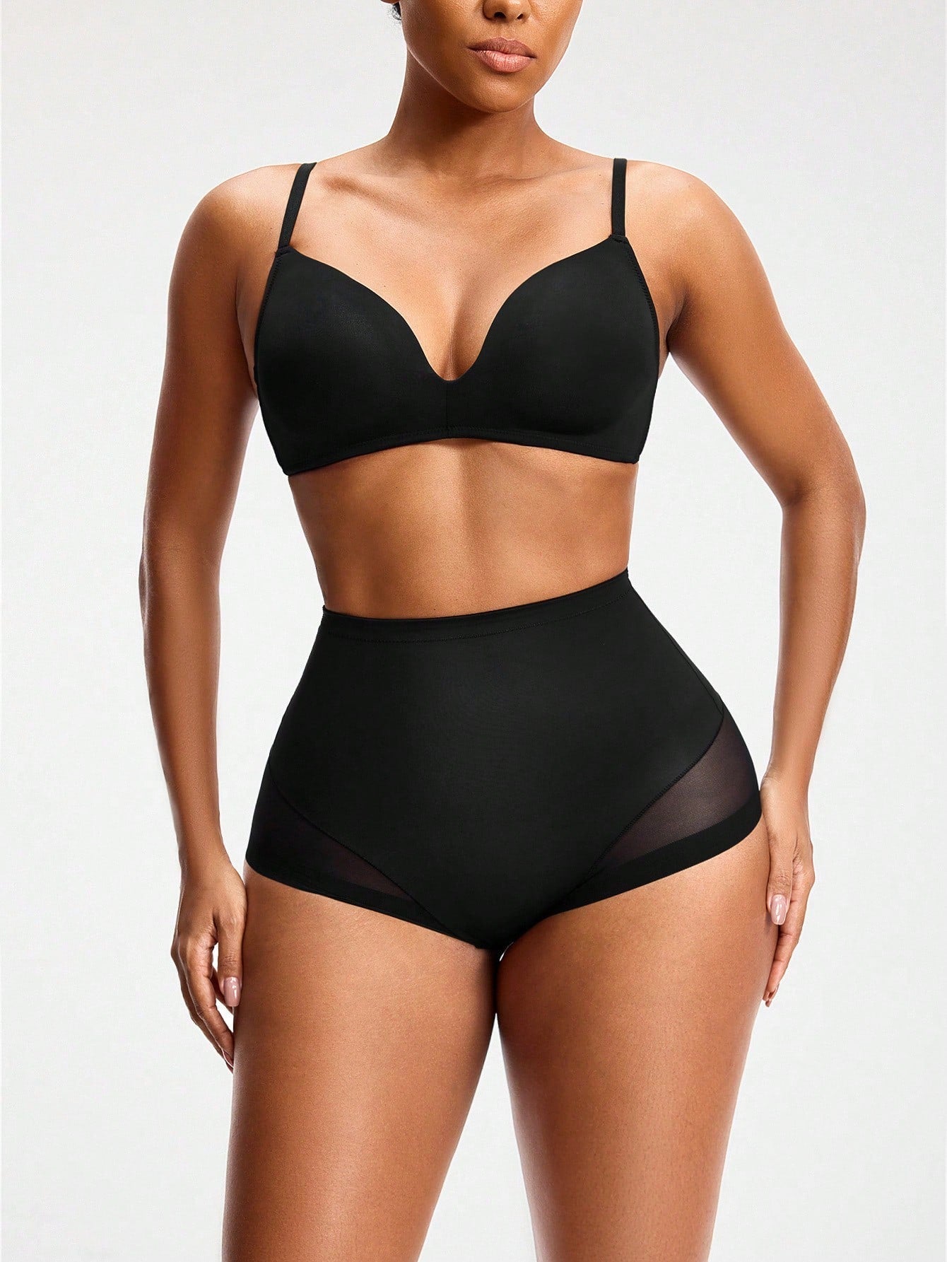 High-Waisted Shapewear Shorts - Tummy Control & Butt Lifter