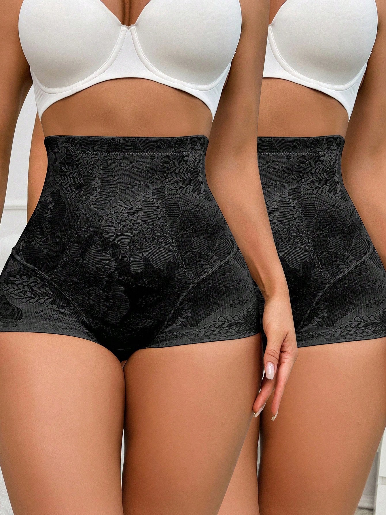 2pcs Women's High Waist Shapewear Panties - Casual & Comfortable