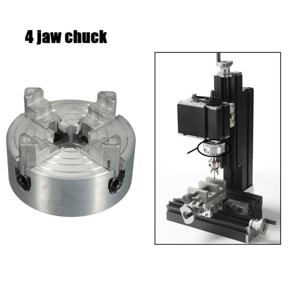 1.8-56mm Mini Metal 4 Jaw Lathe Chuck Lathe Accessory