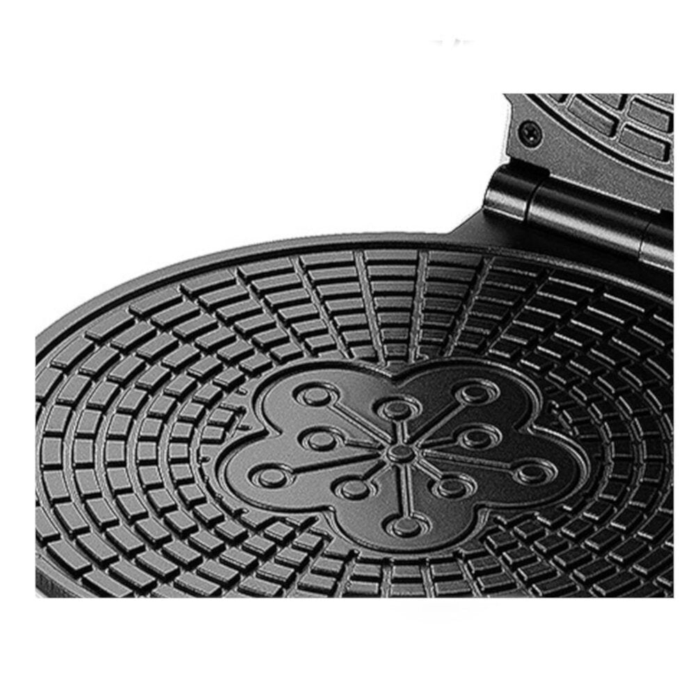 Electric Baking Pan 1200W Non-Stick Waffles Crepe Maker Crispy Egg Ice Cream Reel Machine