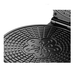 Electric Baking Pan 1200W Non-Stick Waffles Crepe Maker Crispy Egg Ice Cream Reel Machine