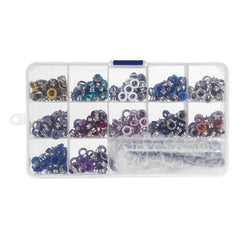 540PCS Grommets Set Durable Clothing Metal Eyelets Button With Installation Tools