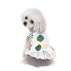 Pineapple Pattern Pet Skirt Spring And Summer Cat And Dog Clothes