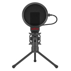Omnidirectional Karaoke Recording Condenser Microphone Audio 3.5mm Wired Mic for PC Laptop Tablets Smartphones Live Broadcast Streaming