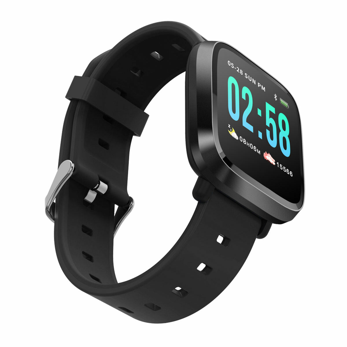 Smart Watch IP67 Waterproof With Heart Rate Monitoring Blood Pressure Monitoring Blood Oxygen Remote Camera ETC Functions