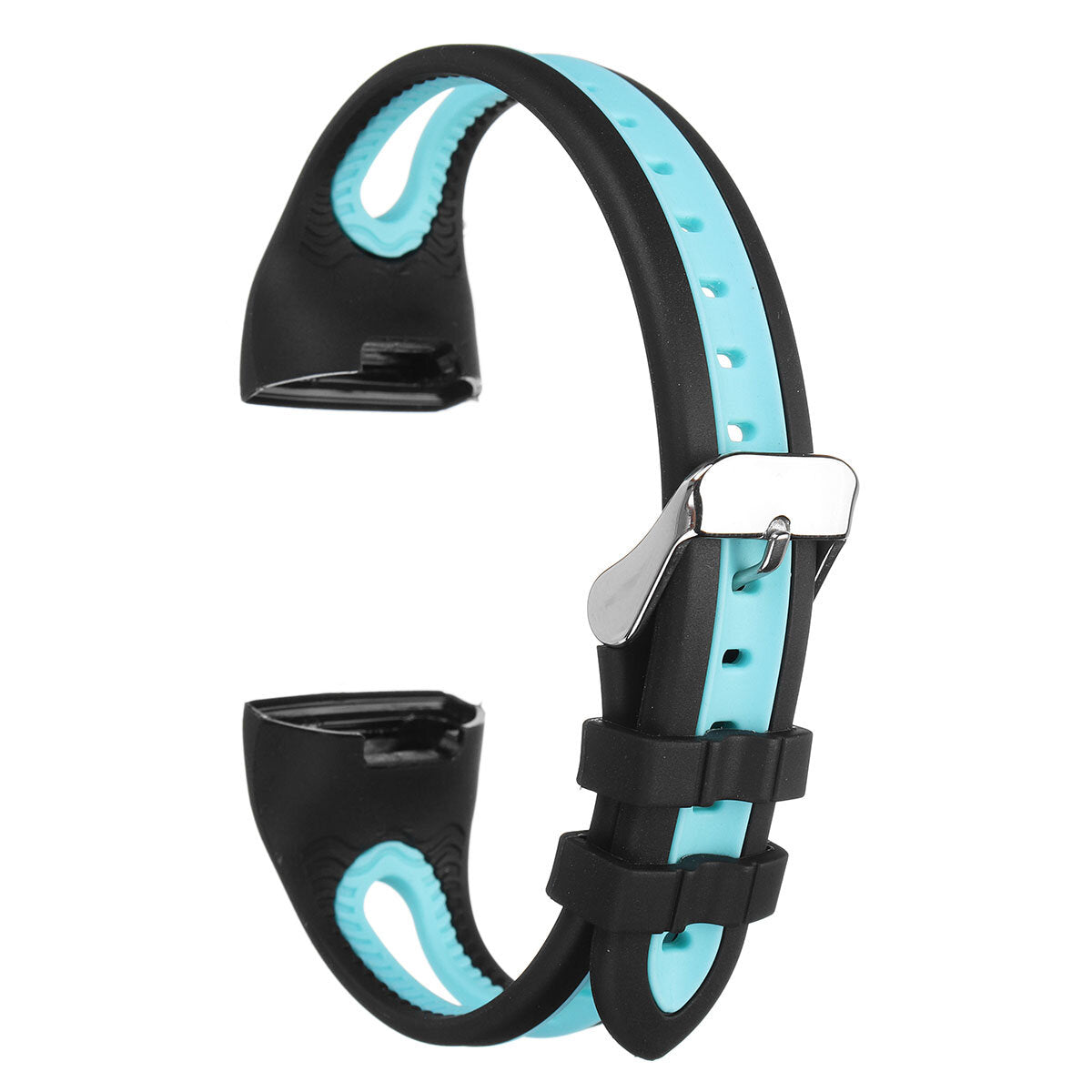 Dual Color Watch Strap Relacement Watch Band for Fitbit Charge 3