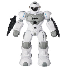 R21 Intelligent Police Robot Gesture Sensing Storytelling USB charging RC Robot