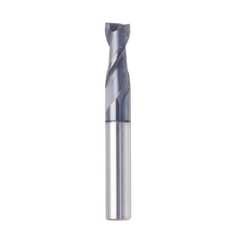 1-10mm HRC55 TiAlN 2 Flutes End Mill Cutter Tungsten Carbide Milling Cutter CNC Tool