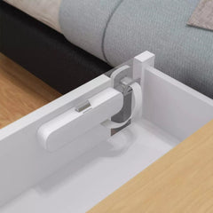 Smart Drawer Cabinet Lock Keyless Unlock Anti-Theft File Security Fingerprint Lock