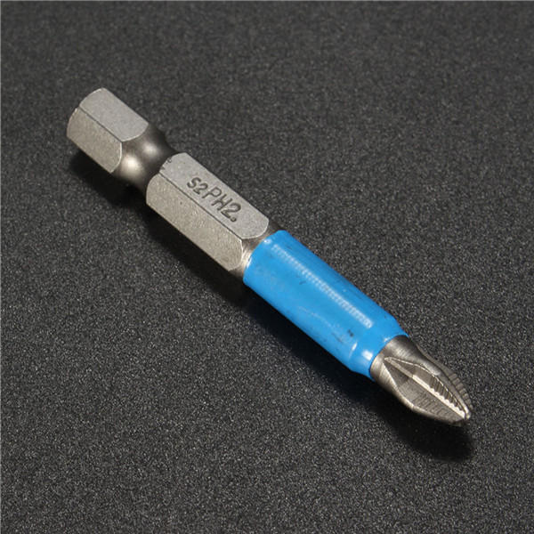 10pcs 50mm PH2 Screwdriver Bit Set Anti Slip Electric Magnetic Screwdriver