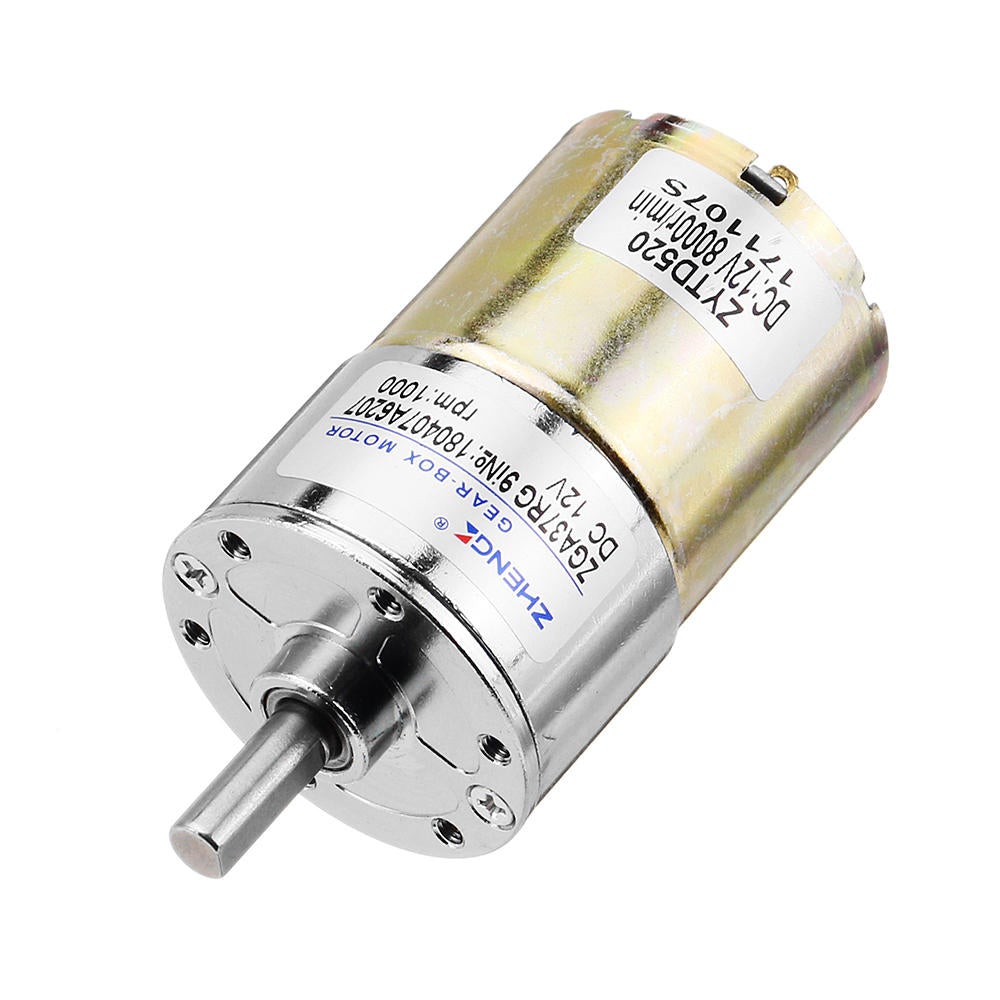 12V 1000RPM Reduction Motor DC Gear