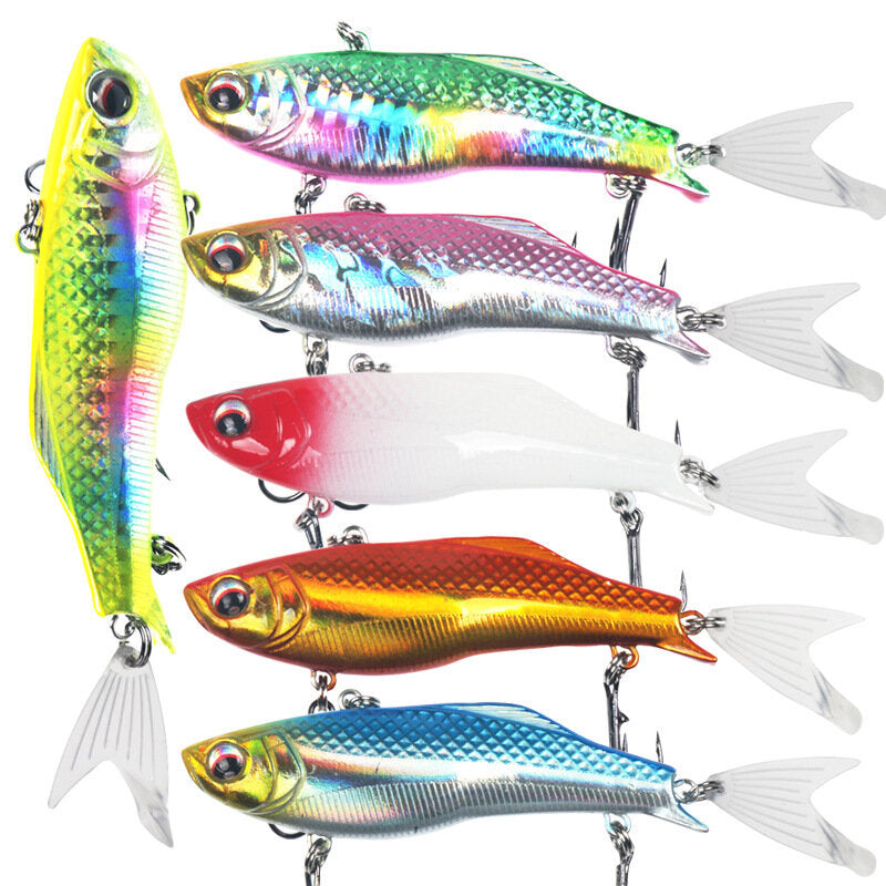 1 pc 8.5/16g 5.5/7.2cm Fishing Lures VIB 3D Fish Eyes Artificial Hard Bait Fishing Tackle Accessories