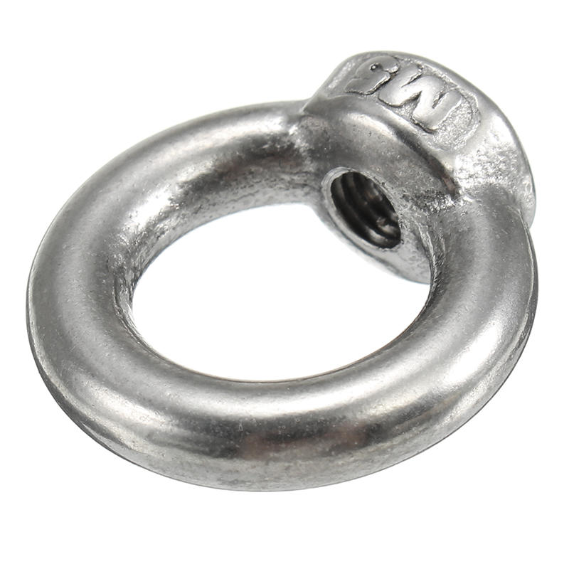 M3 M4 M5 M6 Ring Shape Lifting Eye Nut Female 304 Stainless Steel Eye Nut