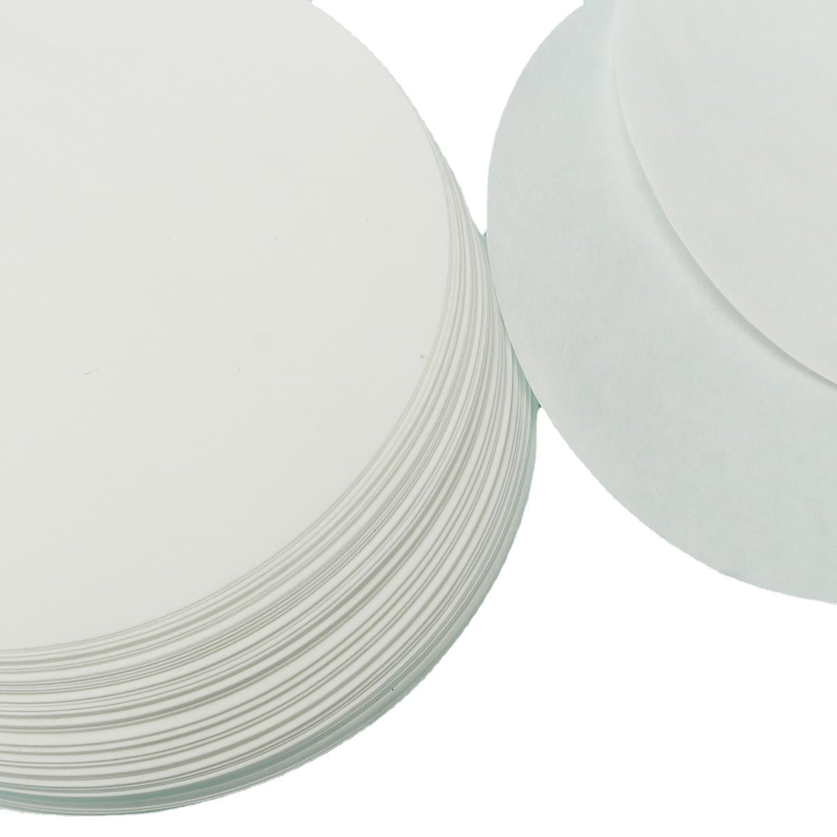 100Pcs/Set 7/9/11/15/18cm Qualitative Filter Paper Circular Funnel Filter Sheet Medium Speed 15-20um