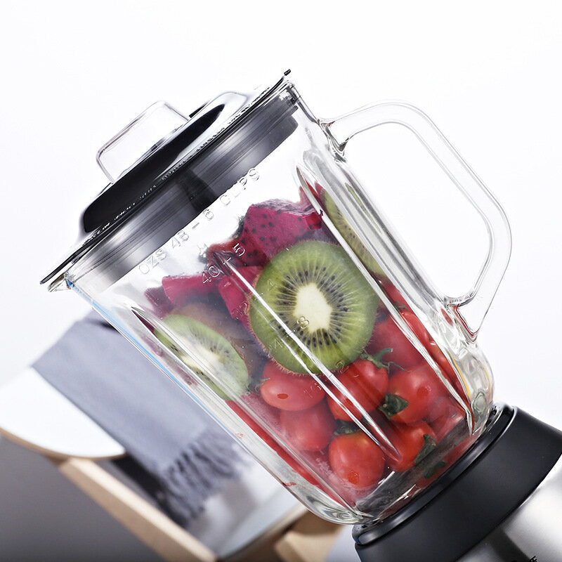 1.5L Multi-functional Household Blender 6 Page Blades 5 Fold Cutting Powerful Pure Copper Motor Suitable for Making Juice Soy Milk Stirring And Grinding