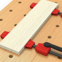 70KG Horizontal Woodworking Clamp - Quick Secure Table Tool with 20mm Hole