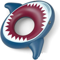 Big Mouth Shark Inflatable Swimming Circle Adult Children's Swimming Circle