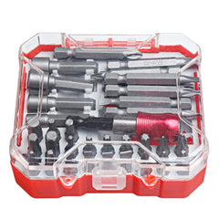 34pcs Screwdriver Bit Set Slotted Phillips Hex Torx Screwdriver Bits Nut Bit Holder