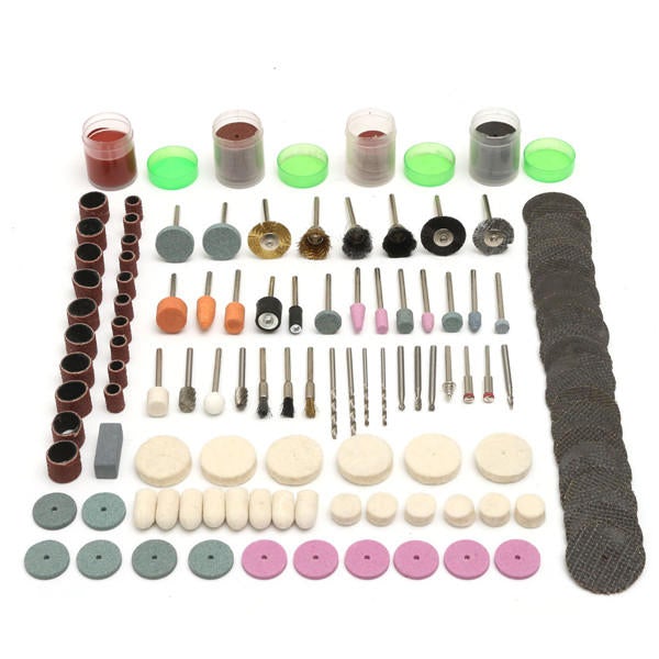 228Pcs Rotary Tool Accessories Kit for Mini Drill Electric Grinder Abrasive Tool