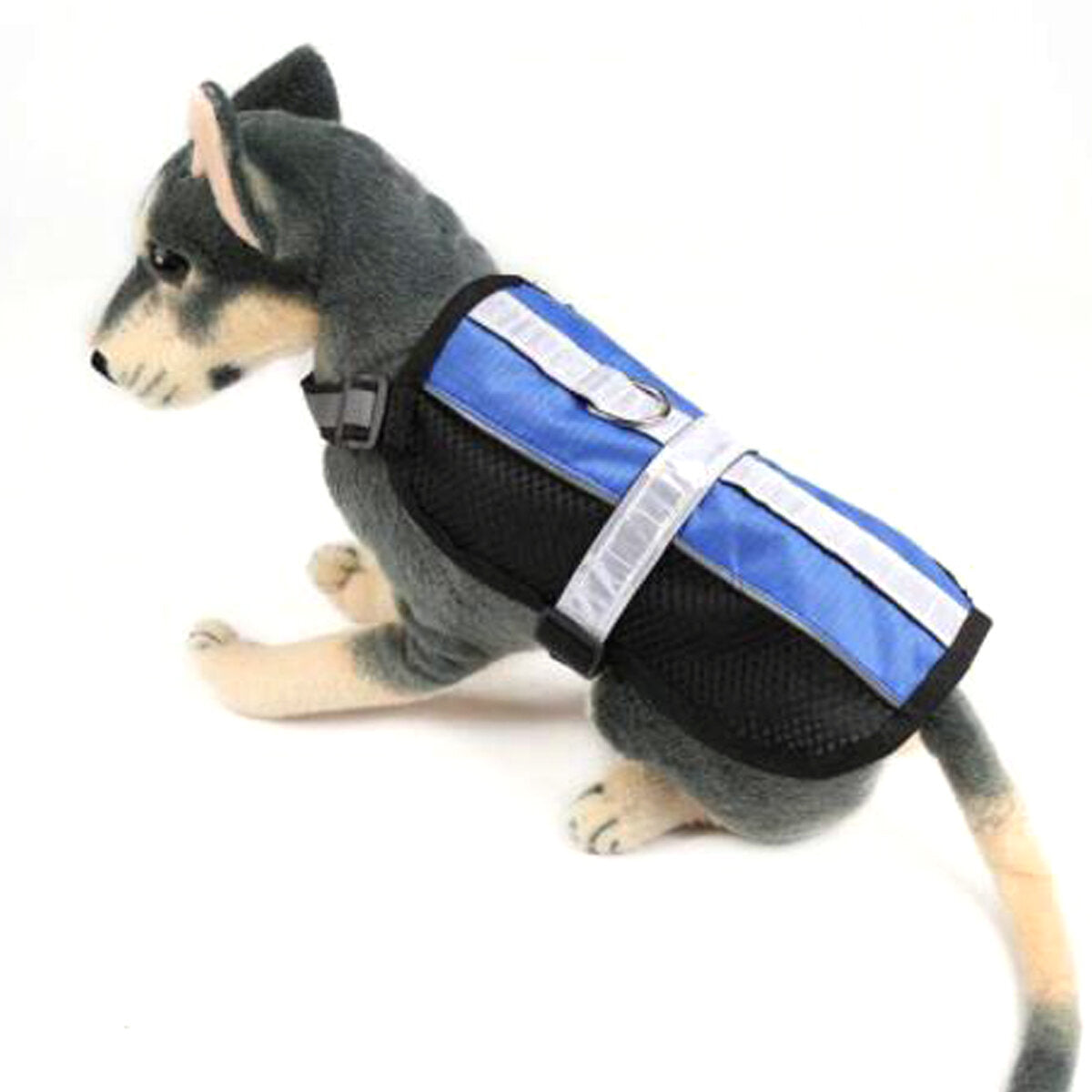 Reflective Service Dog Harness Pet Control Mesh Vest With Removable Patches Puppy Supplies