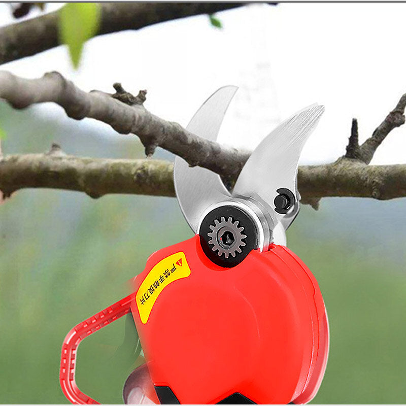 900W 21V Electric Pruning Shears Gardening Scissors Branches Cutter