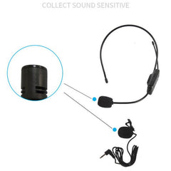 2.4G UHF Lavalier Microphone Lapel Wireless for Recording Vlog Youtube Live Interview