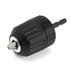 0.8-10mm 3/8 Inch 24UNF Keyless Drill Chuck Converter 1/4 Inch Hex Shank Keyless Chuck Driver