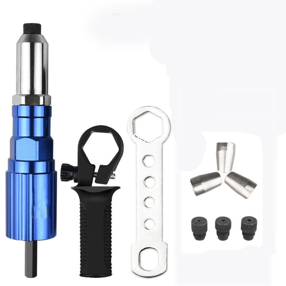 Upgrade Electric Rivet Nut Attachment Cordless Riveting Drill Adapter Riveting Tool