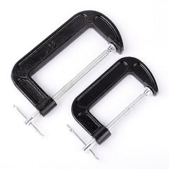 Heavy Duty C Clamp - Durable Steel G Clamp for Woodworking and Hardware Fixtures