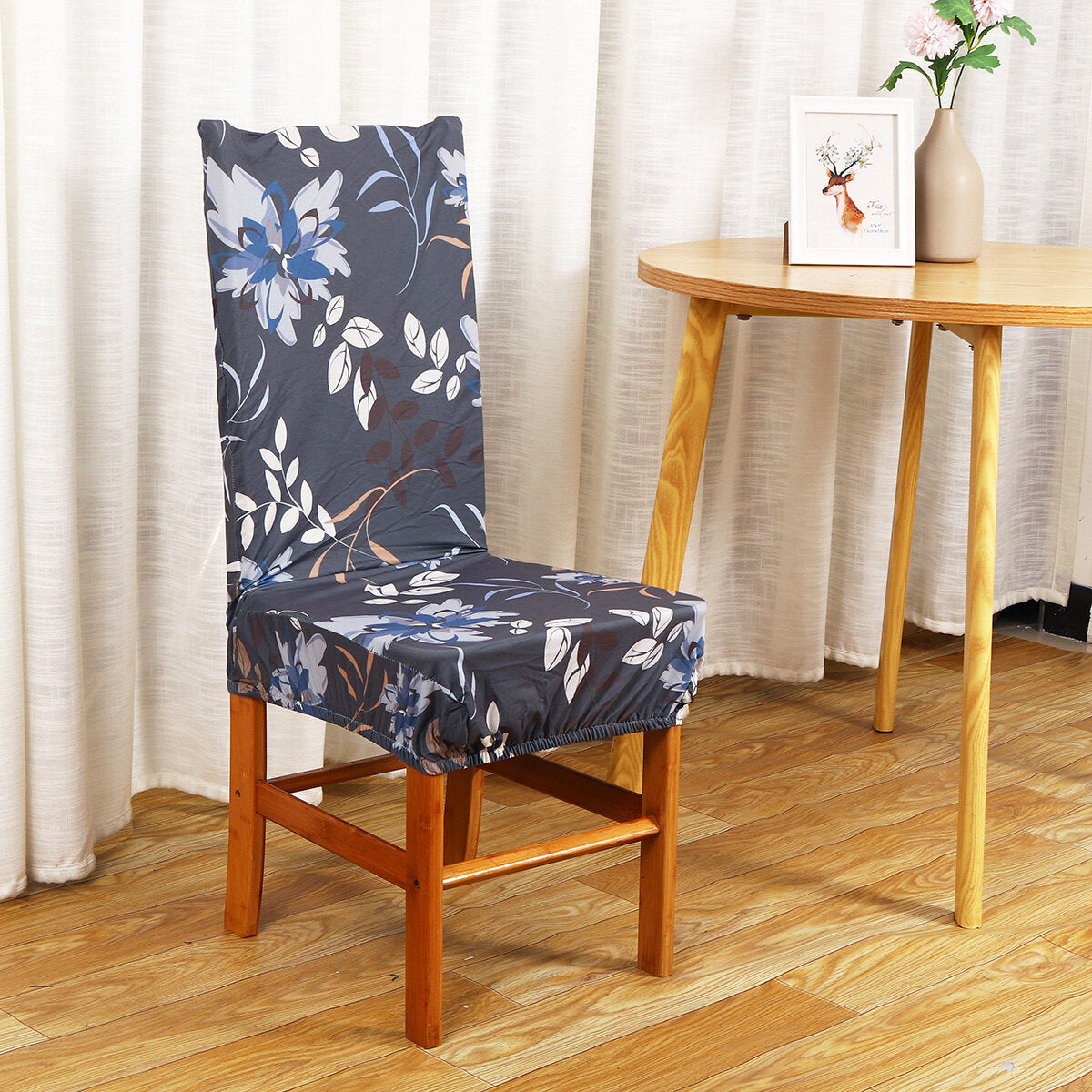Chair Cover Stretch Chair Seat Slipcover Office Computer Chair Protector Home Office Furniture Decor