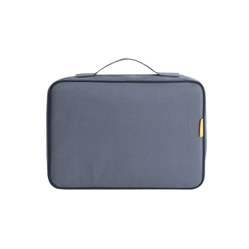 Double zipper Multi-Function Digital Products Travel Storage Bag Nylon Material Electronic Storage Wash Bag