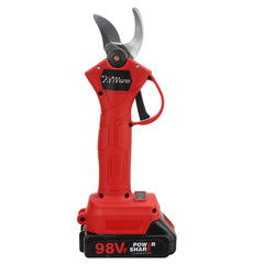 21V 30mm Cordless Electric Scissors 3 Gears Pruning Shears Tree Branch Pruner Garden Tools