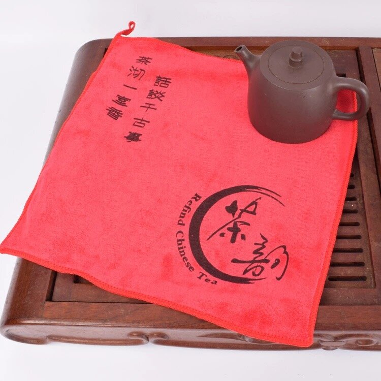 Fiber Tea Towel Super Water Absorption Tea Towel Kungfu Tea Accessaries