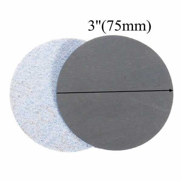 100pcs 3 Inch 3000 Grit Sanding Discs Self Adhesive Mixed Grit Sanding Polishing Sandpaper