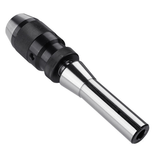 1/32 - 1/2 Inch 1-13mm 6JT Keyless Drill Chuck Tool Self Tighten with R8 Shank For CNC