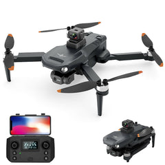 GPS 5G WiFi 3KM FPV with 6K HD Camera 3-Axis Gimbal Obstacle Avoidance Optical Flow Positioning Brushless Foldable RC Drone Quadcopter RTF