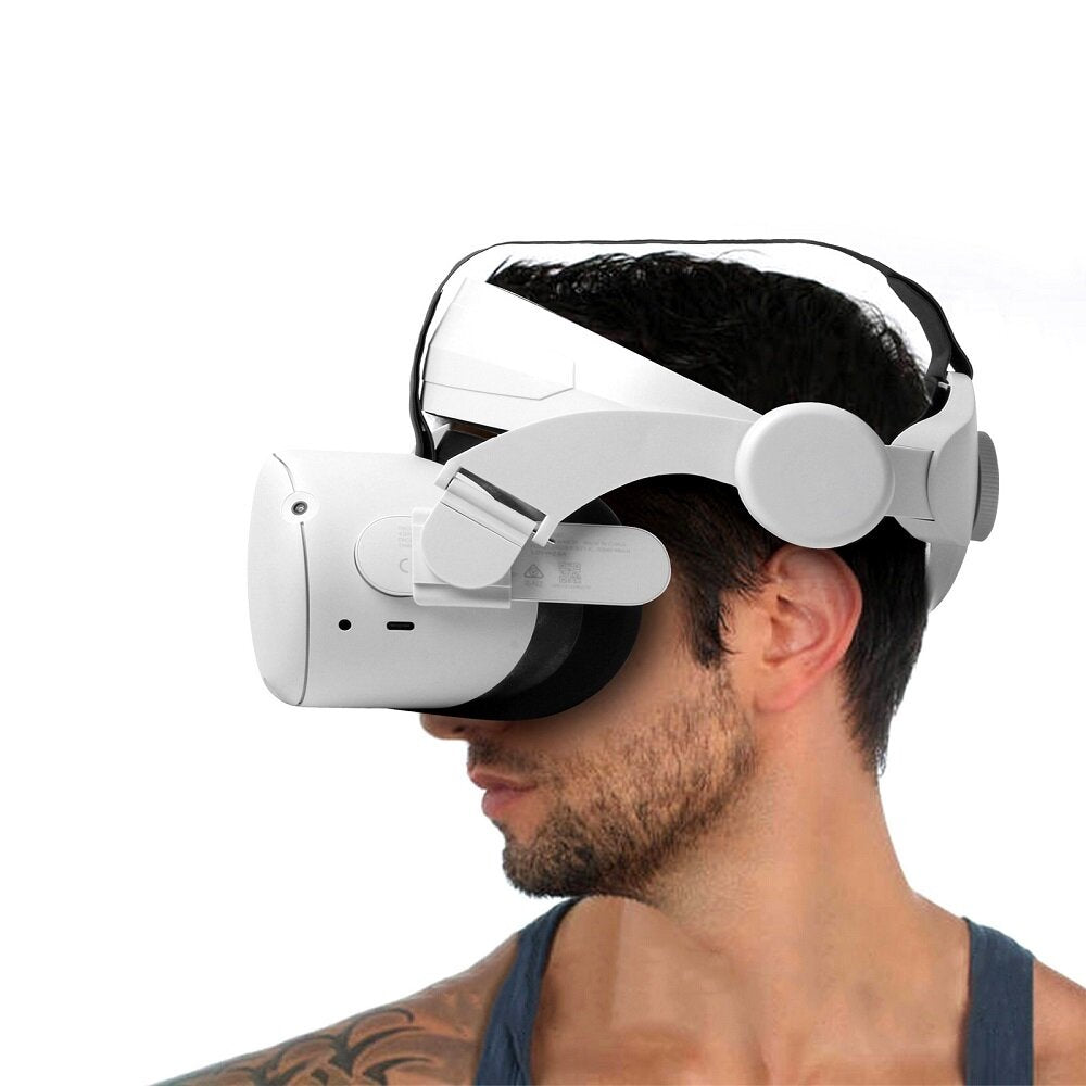 VR Comfortable Virtual Reality Glasses Headband Adjustable Head Strap for Oculus Quest2 VR 3D Glasses