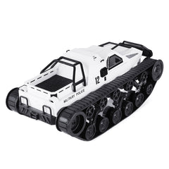 1/12 Drift RC Tank Car RTR with Two Batteries with LED Lights 2.4G High Speed Full Proportional Control RC Vehicle Models