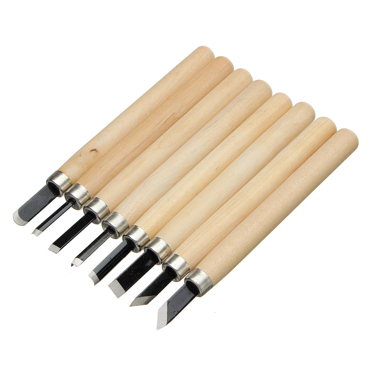 3/8/12Pcs Wood Carving Chisels Cutter Craft Hand wood working Tools For Sculpture Engraving