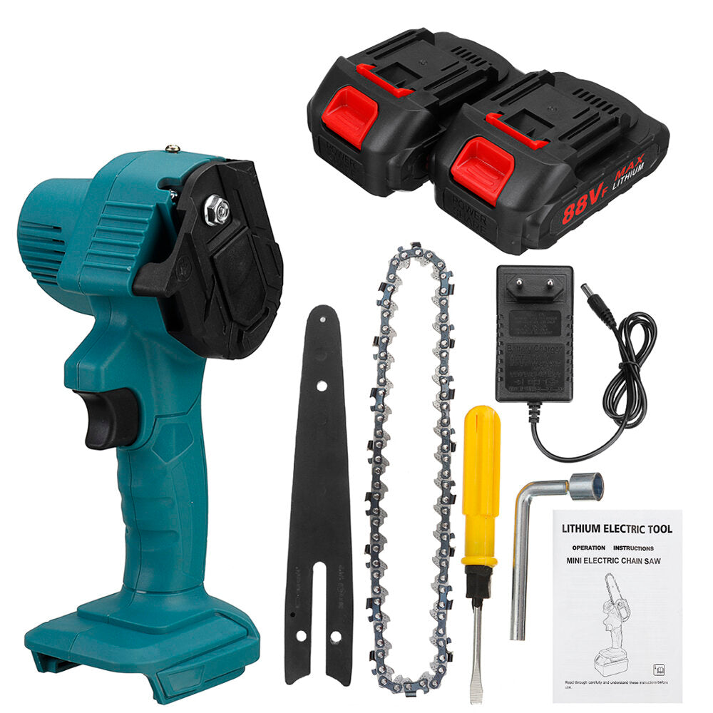 1200W 6 Inch Electric Chain Saw 7500mAh Rechargeable Handheld Logging Saw