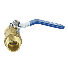 3/8" 1/2" 3/4" Brass Ball Valves Two Piece Inline Lever Handle BSP Male x Female Thread