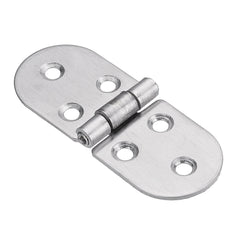 Stainless Steel Adjustable Half Round Door Butt Hinges Industrial Folding Hinge Furniture Hardware