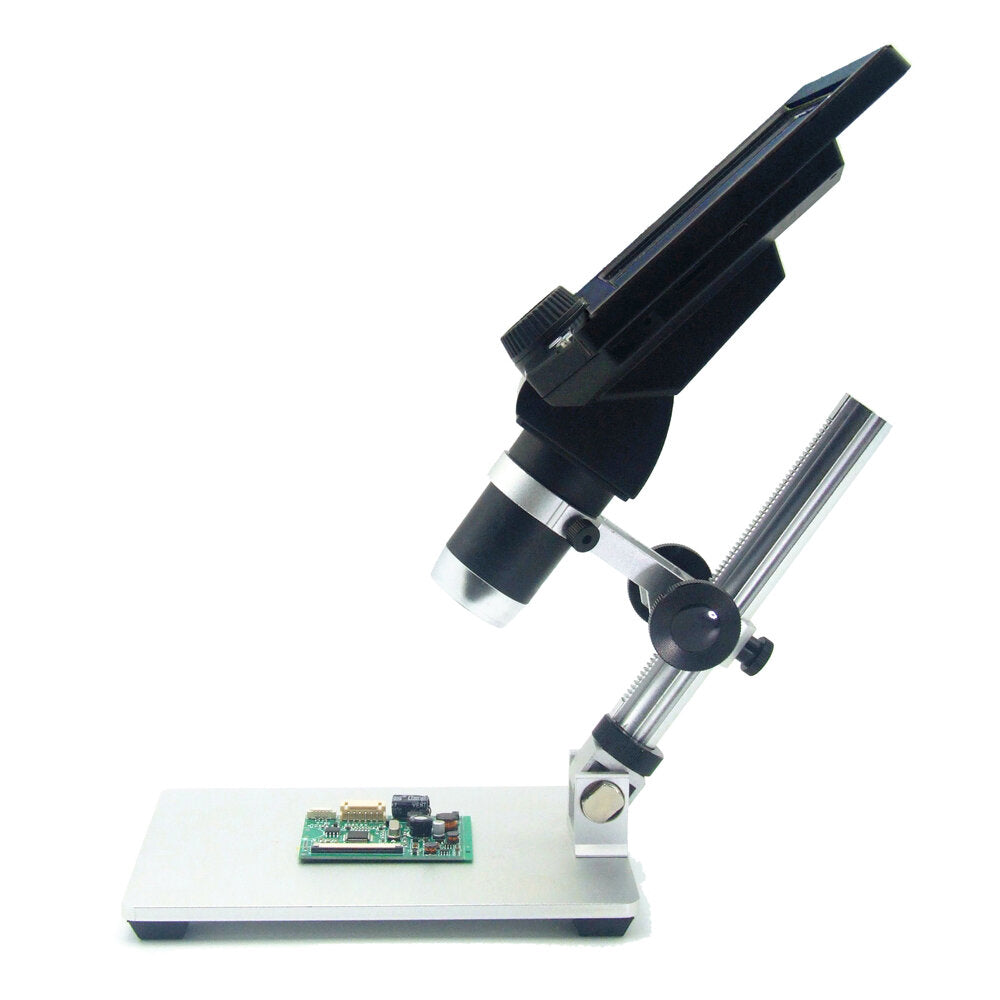 Digital Microscope 12MP 7 Inch Large Color Screen Large Base LCD Display 1-1200X Continuous