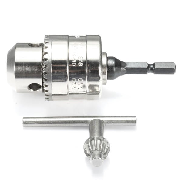 1.5-10mm 3/8-24UNF Drill Chuck With SDS Adapter & Key Drill Chuck Driver Converter