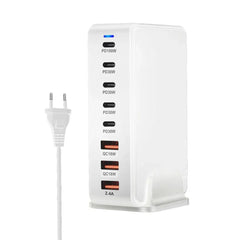 268W 8-Port GaN USB PD Charger, Fast Charging Station for iPhone, Samsung, Hui, Xiaomi