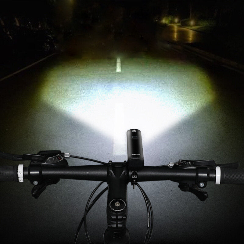 1000lm Bike Headlight 4800mAh Battery 3 Modes USB Charging Bicycle Front Frame Lamp for MTB Mountain Road Bike