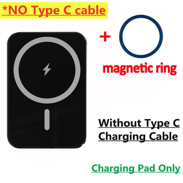 200W Magnetic Wireless Car Charger Mount for iPhone 15/14/13/12 Pro Max Mini