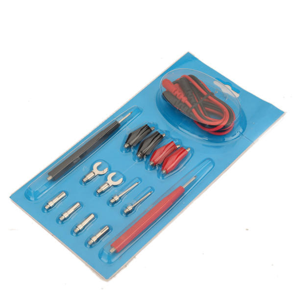 1 Full Set Multi-function Digital Multimeter Probe Test Leads Cable