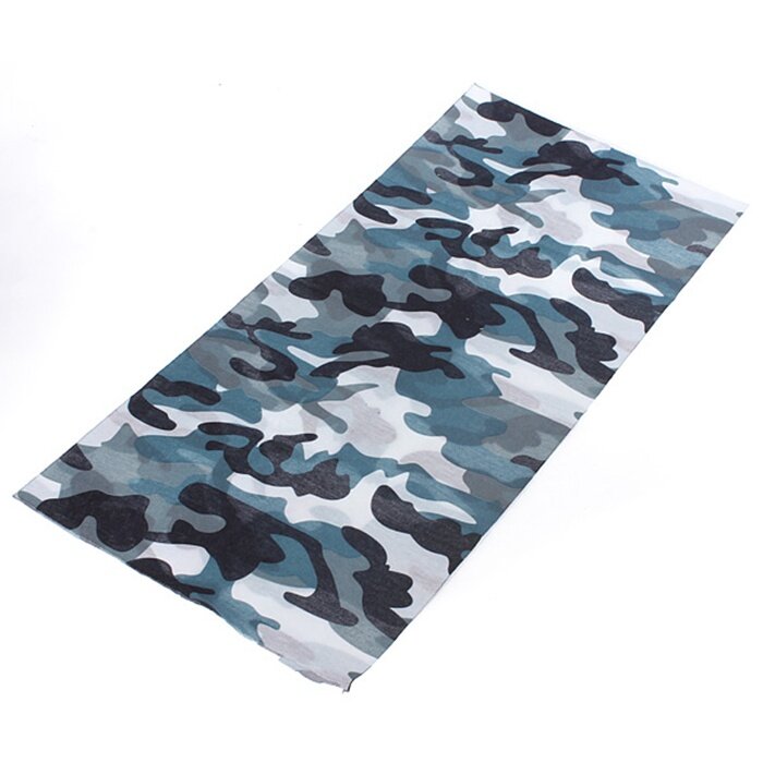 Multi Camouflage Scarf Cycling Bike Neck Face Mask Hat Cap Headwear