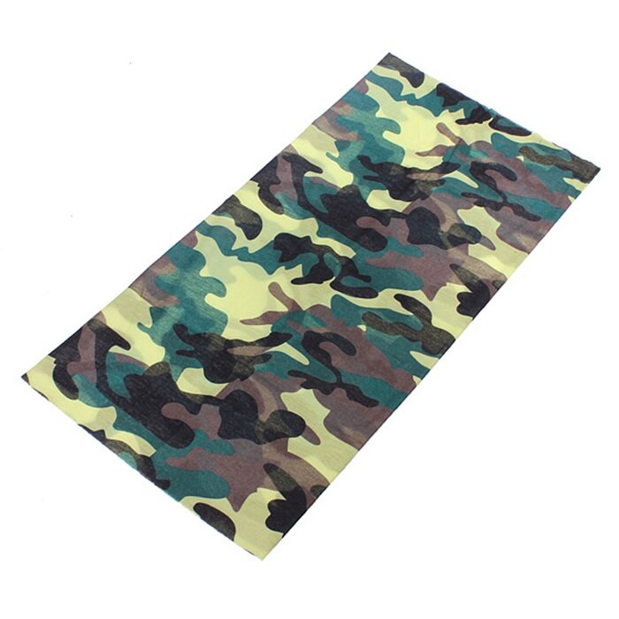 Multi Camouflage Scarf Cycling Bike Neck Face Mask Hat Cap Headwear